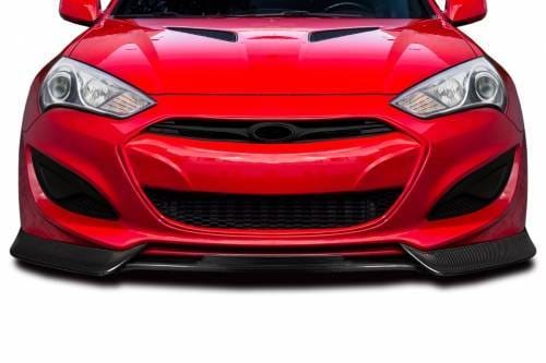 Hyundai Genesis Greva Carbon Fiber Front Bumper Lip Body Kit 118789 thumbnail 4