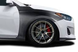 Hyundai Veloster OEM Look Carbon Fiber Body Kit- Front Fenders 118603