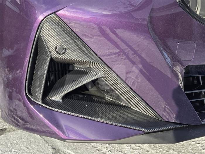 BMW G42 2-Series Carbon Fiber Front Air Duct Trims bmwg42013