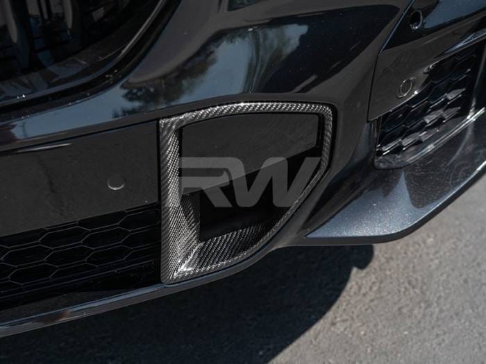 BMW G05 X5 Carbon Fiber Front Brake Duct Trims bmwg05002