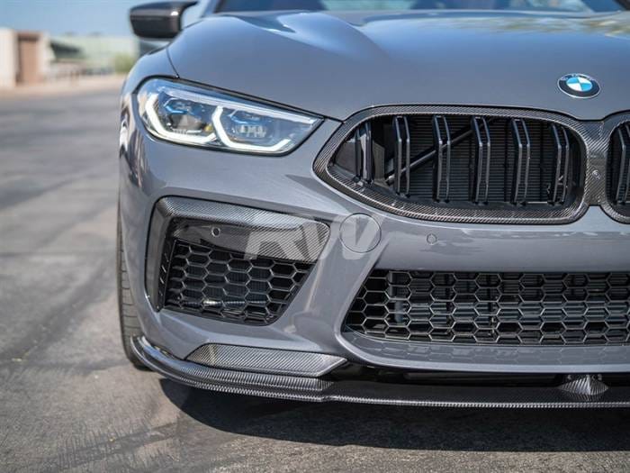 BMW F9X M8 Carbon Fiber Front Bumper Duct Trims bmwf91012 thumbnail 5