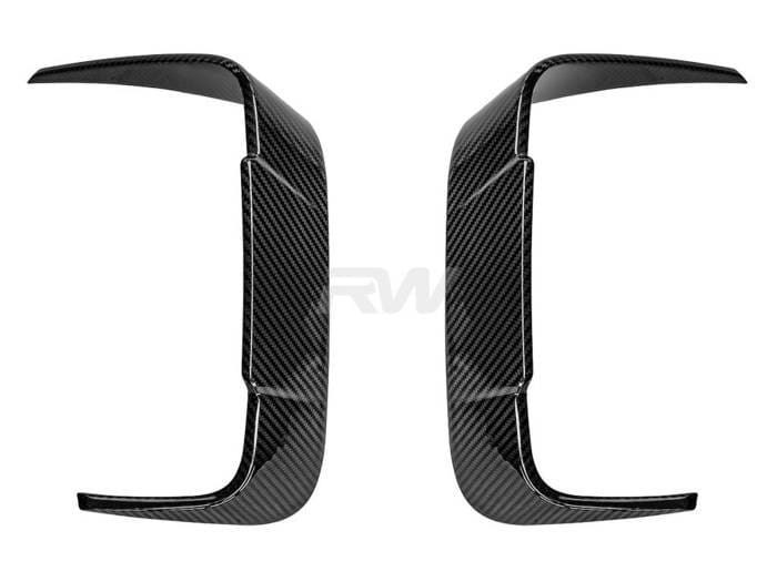 BMW F91/F92 M8 Carbon Fiber Rear Bumper Trims bmwf91016 thumbnail 2