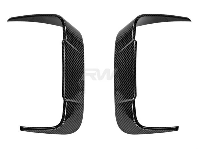 BMW F93 M8 Carbon Fiber Rear Bumper Trims bmwg1603 thumbnail 6