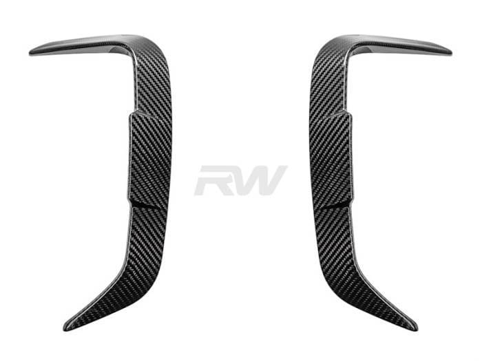 BMW F97 X3M LCI Carbon Fiber Rear Bumper Trims bmwf970012