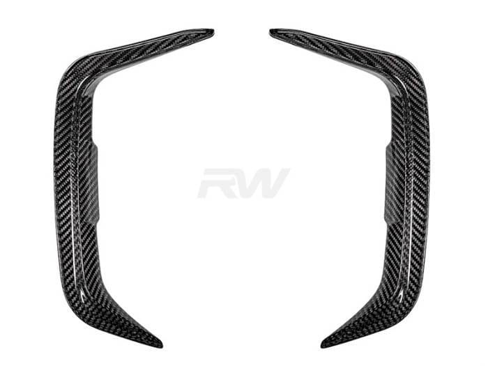 BMW F97 X3M LCI Carbon Fiber Rear Bumper Trims bmwf970012 thumbnail 3