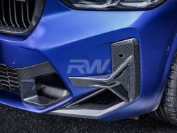 BMW F97 X3M F98 X4M LCI CF Front Bumper Trims bmwf97007