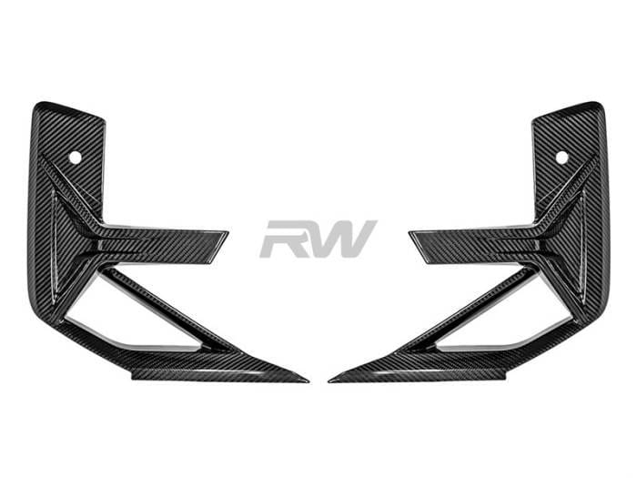 BMW F97 X3M F98 X4M LCI CF Front Bumper Trims bmwf97007 thumbnail 2