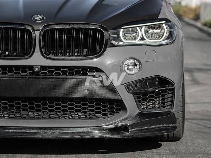 BMW F85 X5M F86 X6M Carbon Fiber Front Bumper Trim bmwf8602 thumbnail 2
