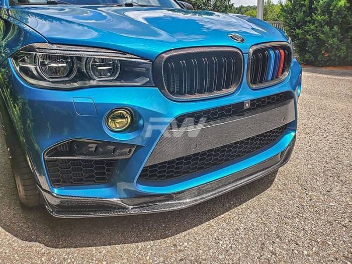 BMW F85 X5M F86 X6M Carbon Fiber Front Bumper Trim bmwf8602 thumbnail 3