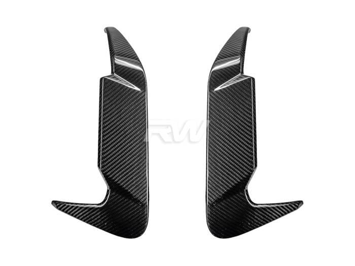 BMW F95 X5M Carbon Fiber Rear Bumper Trims bmwf95030 thumbnail 2