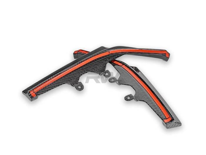 BMW G42 M240i Carbon Fiber Rear Bumper Splitters bmwg42016 thumbnail 5