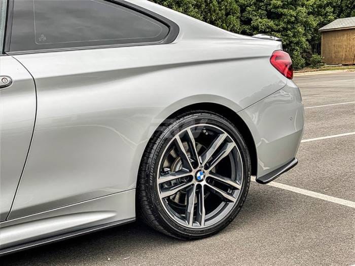 BMW F32 F33 Carbon Fiber Rear Bumper Splitters bmwf32043 thumbnail 3