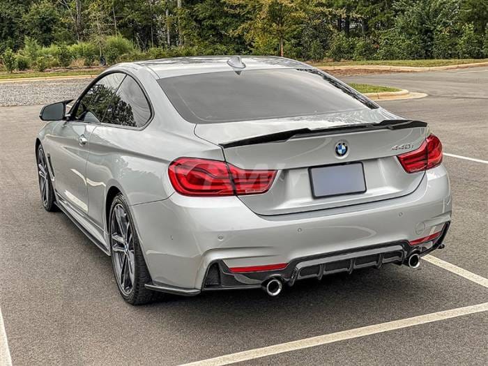 BMW F32 F33 Carbon Fiber Rear Bumper Splitters bmwf32043 thumbnail 4