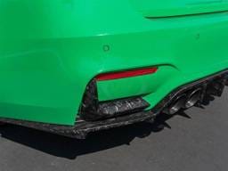 BMW F8X Forged Carbon Fiber Rear Bumper Splitters bmwf8x058