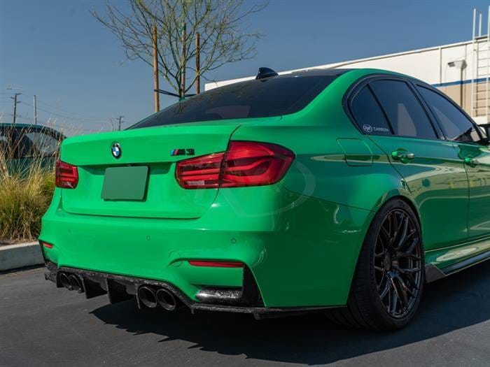 BMW F8X Forged Carbon Fiber Rear Bumper Splitters bmwf8x058 thumbnail 3