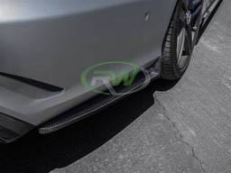 Mercedes W212 E63 14+ CF Rear Bumper Splitters mercw21221