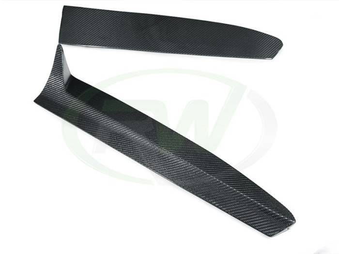 Mercedes W212 E63 14+ CF Rear Bumper Splitters mercw21221 thumbnail 4