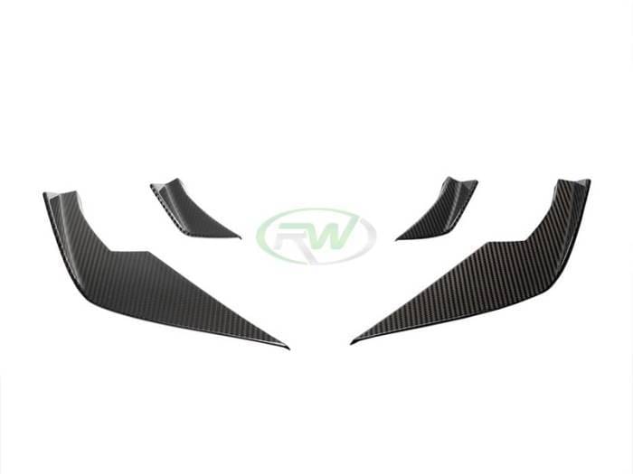 BMW G8X M3 M4 DTM Carbon Fiber Canards bmwg8x015 thumbnail 4