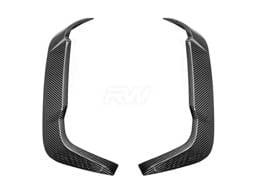 BMW F96 X6M Carbon Fiber Rear Canards bmwf96013