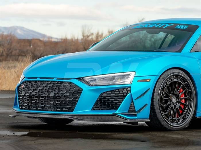 Audi R8 4S Facelift Carbon Fiber Front Canards 2019+ audir807 thumbnail 2