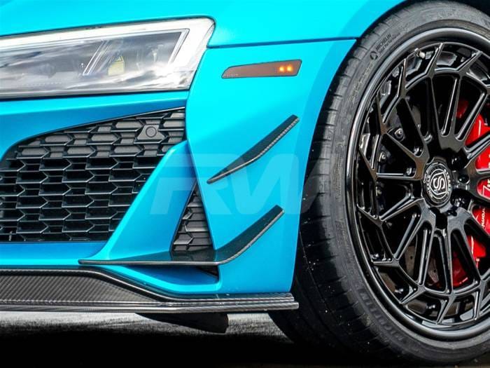 Audi R8 4S Facelift Carbon Fiber Front Canards 2019+ audir807 thumbnail 3
