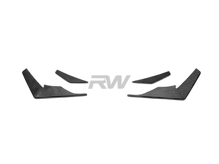 Audi R8 4S Facelift Carbon Fiber Front Canards 2019+ audir807 thumbnail 5