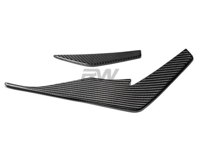 Audi R8 4S Facelift Carbon Fiber Front Canards 2019+ audir807 thumbnail 6