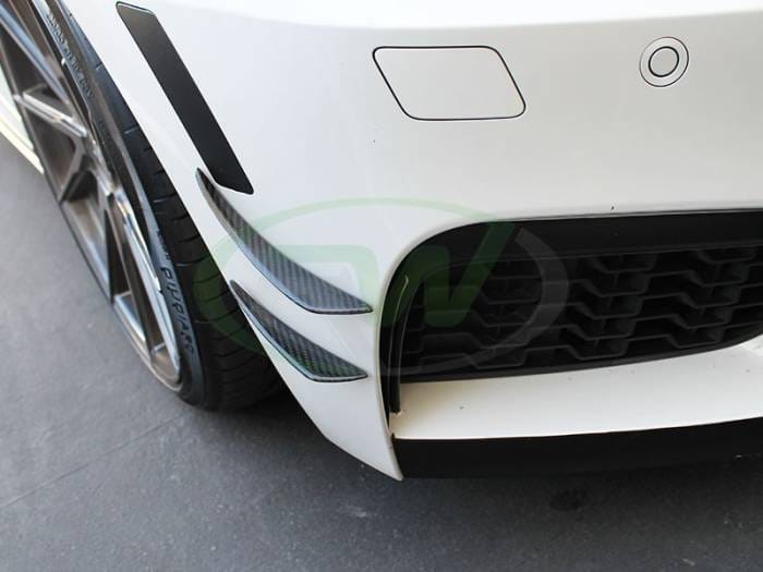 BMW F22 F23 Carbon Fiber Canards bmwf22012