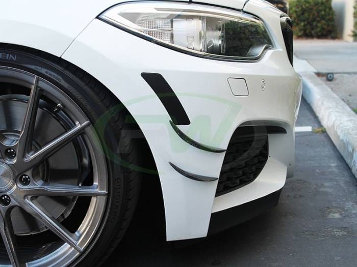 BMW F22 F23 Carbon Fiber Canards bmwf22012 thumbnail 3