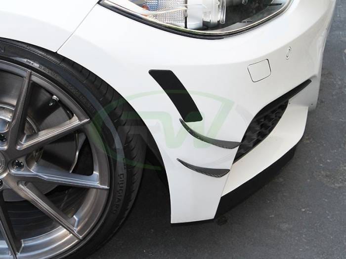 BMW F22 F23 Carbon Fiber Canards bmwf22012 thumbnail 4