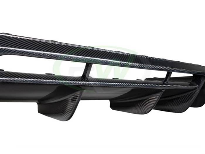 Audi R8 4S Carbon Fiber Rear Diffuser audir804 thumbnail 6