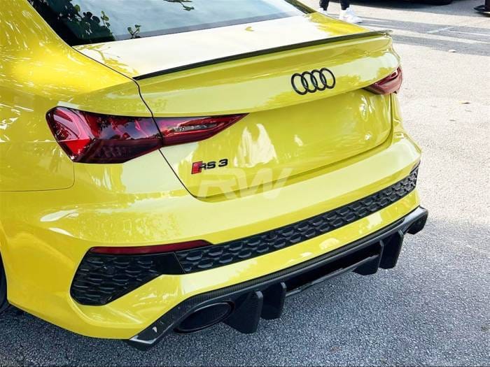 Audi RS3 8Y Carbon Fiber Rear Diffuser audirs305