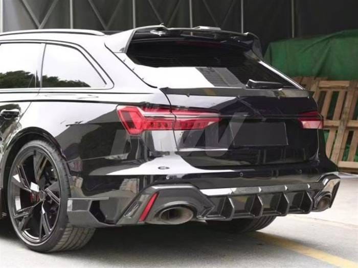 Audi RS6 C8 Avant Carbon Fiber Diffuser audirs602 thumbnail 2