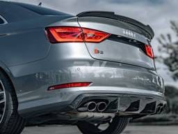 Audi 8v S3 Pre-Facelift Carbon Fiber Rear Diffuser audi8v004