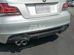 BMW E82 E88 Perf. Style Carbon Fiber Diffuser bmwe82009