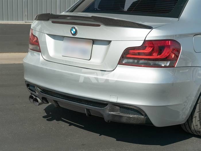 BMW E82 E88 Perf. Style Carbon Fiber Diffuser bmwe82009 thumbnail 3