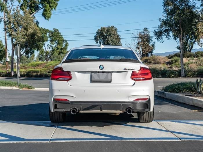 BMW F22 F23 Exotics Style Carbon Fiber Rear Diffuser bmwf22007 thumbnail 3