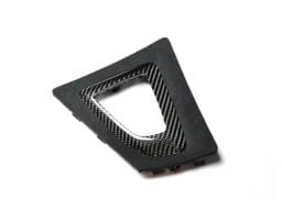 BMW F30 F32 Carbon Fiber Alcantara Shift Console Trim bmwf30044