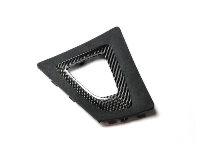 BMW F30 F32 Carbon Fiber Alcantara Shift Console Trim bmwf30044