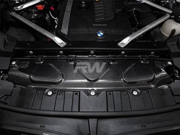 BMW Carbon Fiber Engine Bay Cooling Shroud bmwg05021