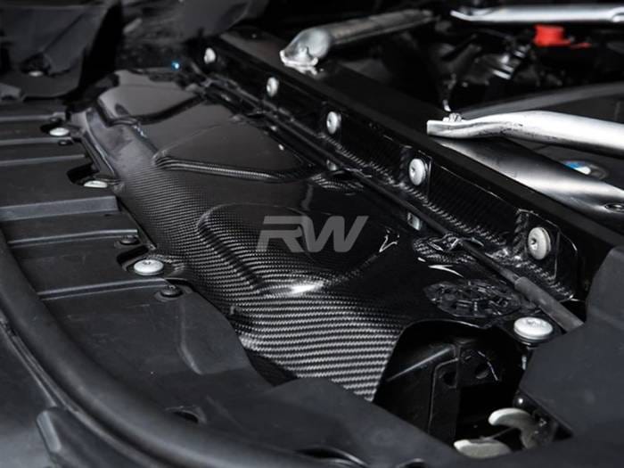 BMW Carbon Fiber Engine Bay Cooling Shroud bmwg05021 thumbnail 2
