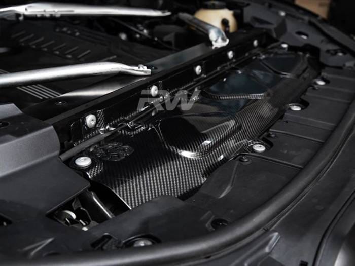 BMW Carbon Fiber Engine Bay Cooling Shroud bmwg05021 thumbnail 3