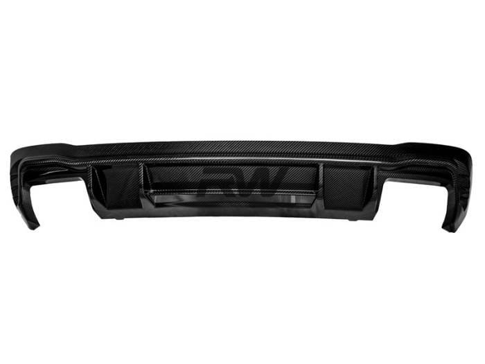 Audi B9 A4 S-Line S4 Carbon Fiber Rear Diffuser audib9a404 thumbnail 5