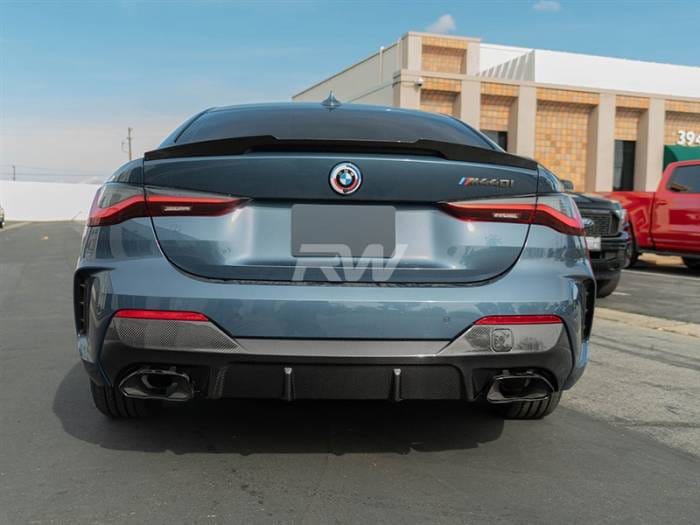 BMW G22/G23 4-Series Carbon Fiber Diffuser bmwg22011 thumbnail 2
