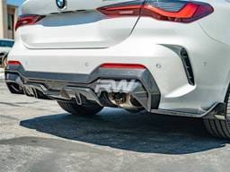 BMW G22 G23 4-Series DTM Carbon Fiber Diffuser bmwg22017