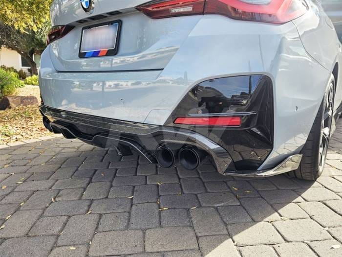 BMW G26 Gran Coupe 4-Series Carbon Fiber Diffuser M440i bmwg2603-2