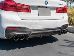 BMW G30 EC Style Carbon Fiber Rear Diffuser bmwg30009