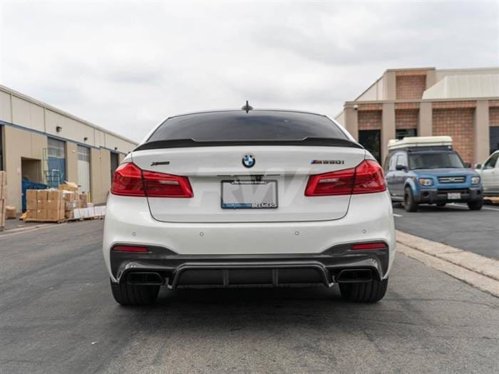 BMW G30 EC Style Carbon Fiber Rear Diffuser bmwg30009 thumbnail 4