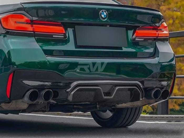 BMW G30 5-Series CS Style Carbon Fiber Diffuser bmwg30029