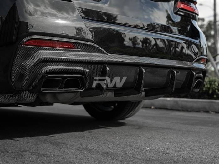 BMW G30 5-Series LCI RWS Carbon Fiber Diffuser bmwg30030 thumbnail 3